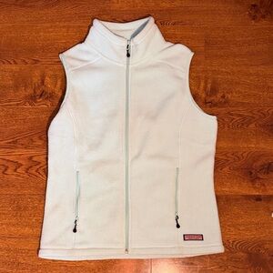 Vineyard Vines Light Blue Fleece Vest